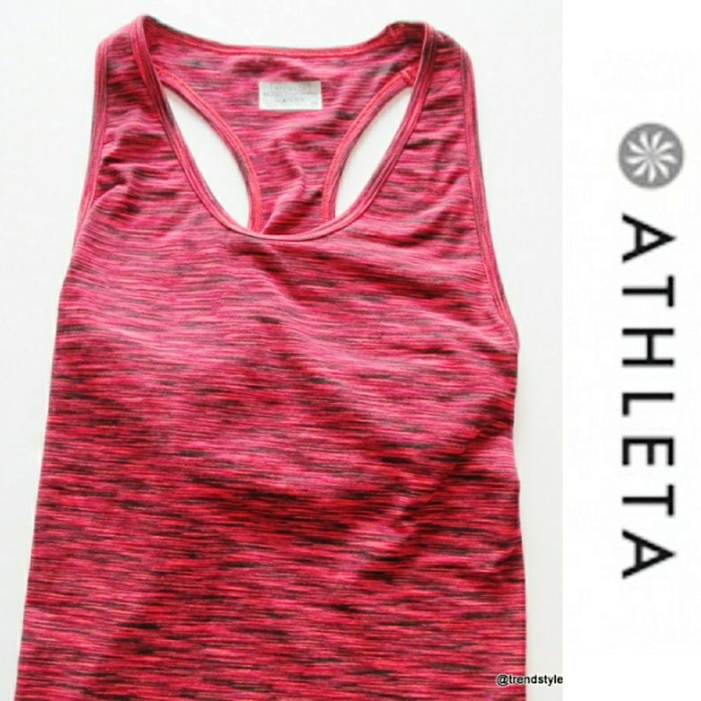 ATHLETA Womens Racerback Athletic Tank Top Size XS